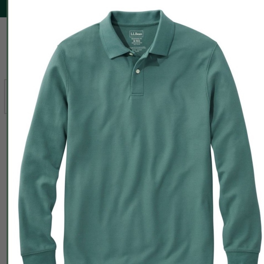 NIP L/S polo, no pocket